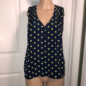 Kylee Blue/Green Top M